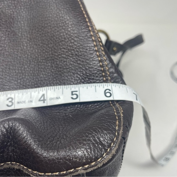 The Sak Leather Hobo Bag – Brown  Crossbody & Arm Straps - Picture 11 of 16